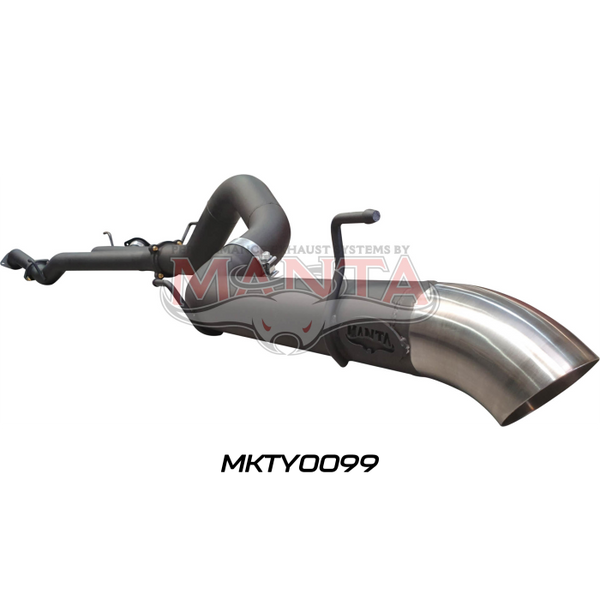 TOYOTA LANDCRUISER VDJ200 SERIES 3 INCH DPF BACK EXHAUST W/4IN TAILPIPE