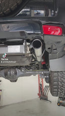 TOYOTA LANDCRUISER 150 SERIES PRADO 2.8L STAINLESS DPF BACK 3 INCH EXHAUST