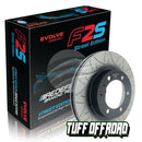 Toyota Hilux N80 series Performance Brake rotor and pad set.