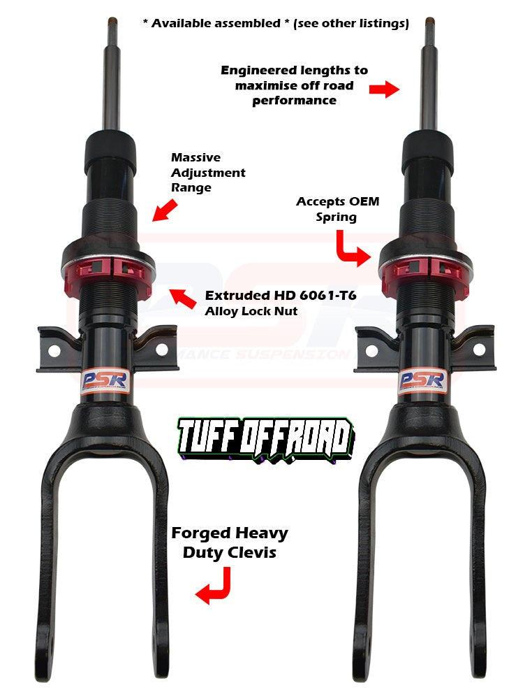 Volkswagen Amarok Tuff Offroad Adjustable Lift Kit